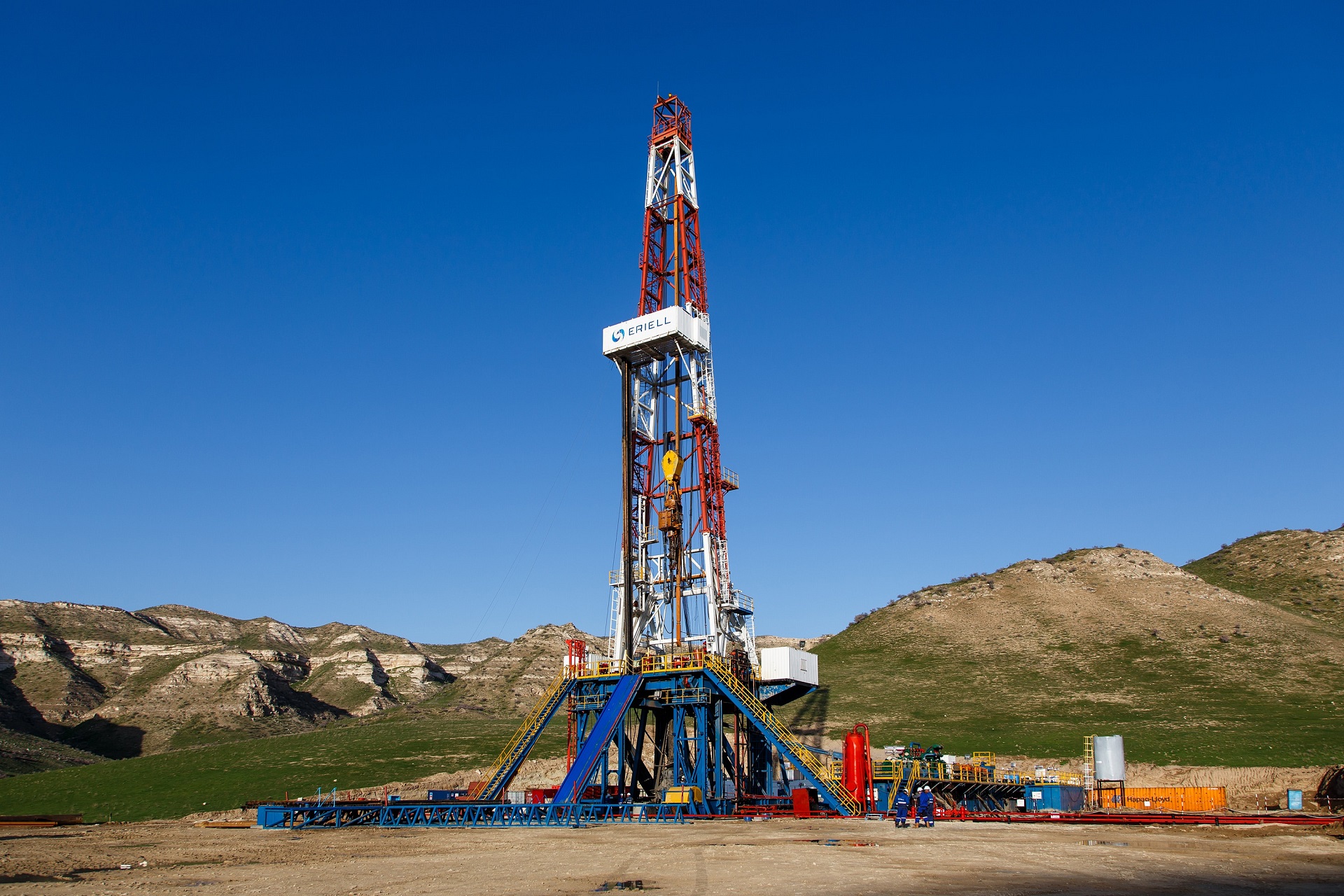 eriell oil rig